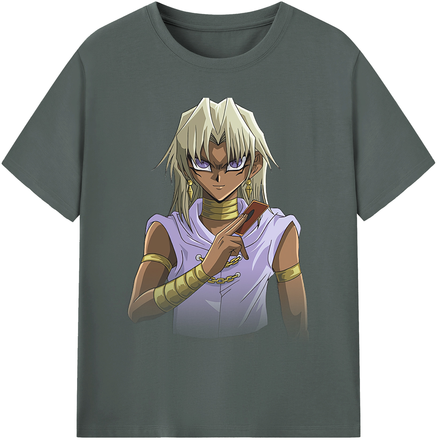 （画像用） 遊☆戯☆王 Yu-Gi-Oh! 綿100％ メンズ半袖Tシャツ｜肌触りやわらか＆通気性
